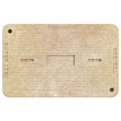 TAPA PARA REGISTRO SUPER DE 17