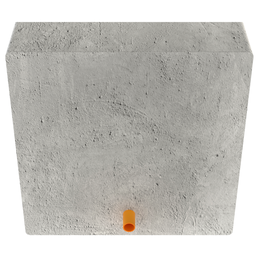 BOLARDOS DE 21X21X95 CM EN CONCRETO HIDRAULICO MODELO MILEX MARCA PROFICO