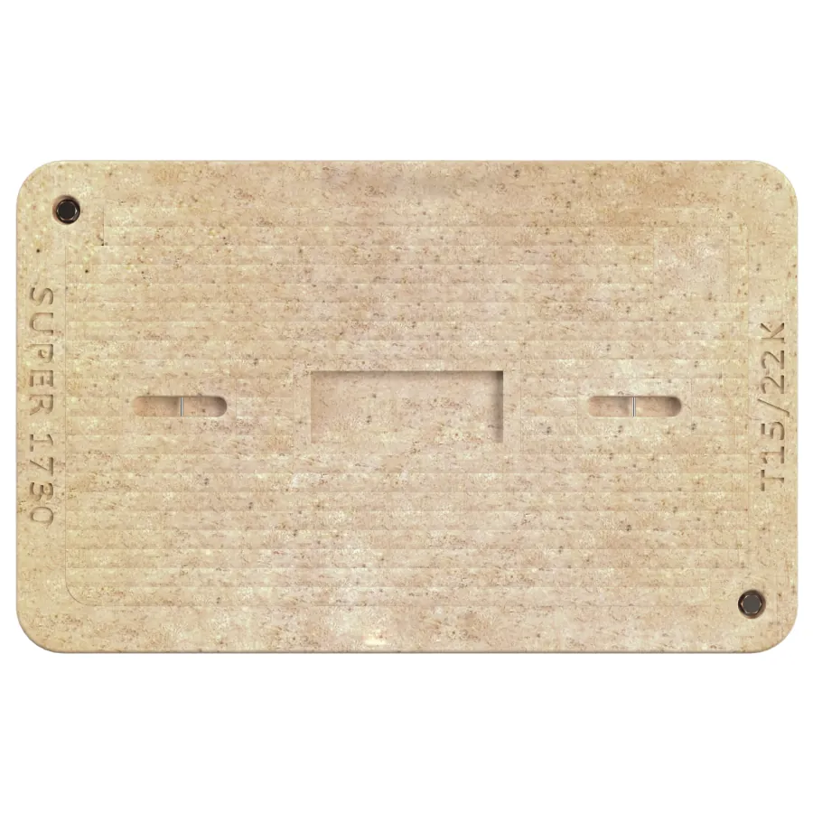Tapa para Registro Super de 17"X30"X24" en Concreto polimérico