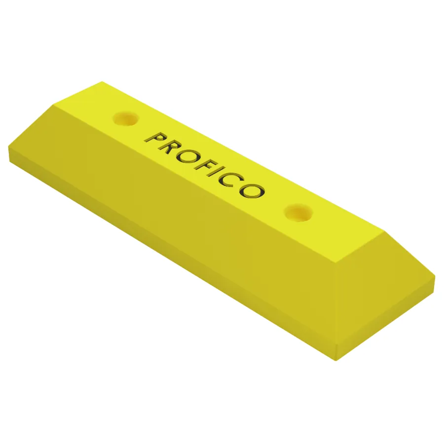 Tope para Estacionamiento de 15×50×7.5 cm Color Amarillo